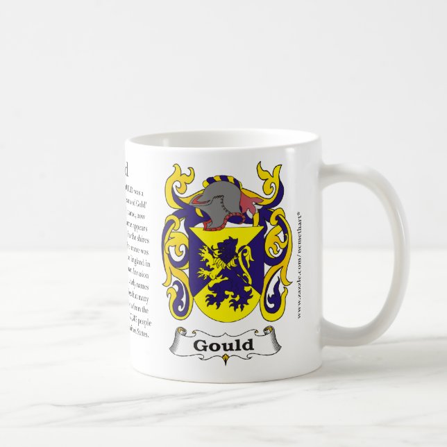 Mug Gould, l'origine, signification et la crête (Droite)
