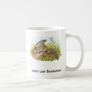 Mug Gould - perdrix - promo de librairie de perdix de