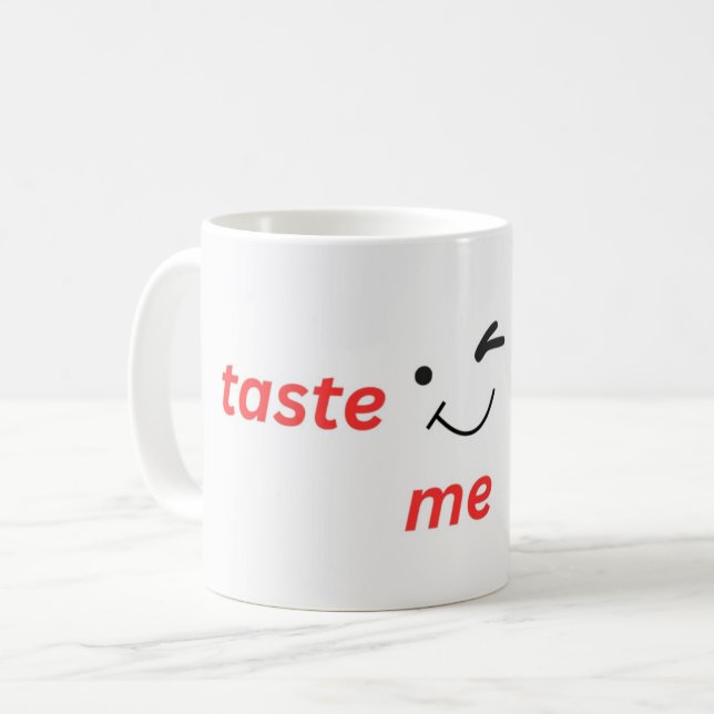 Mug goûte-moi (Devant gauche)