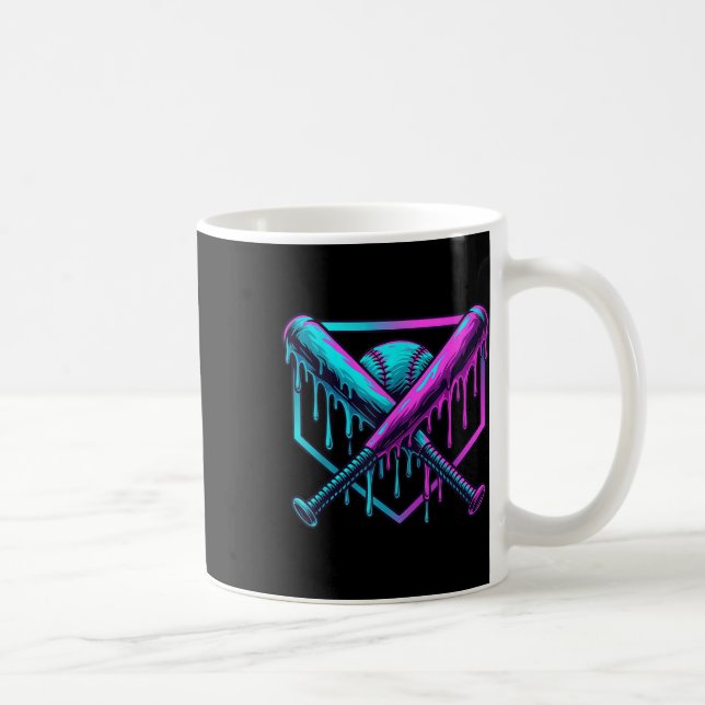 Mug Goutte de baseball pour garçons Crème glacée goutt (Droite)