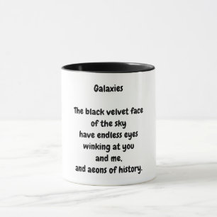 Mug Goutte de café Galaxies