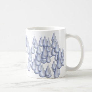 Mug Gouttes de pluie (3D)