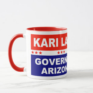 Mug Gouverneur de Kari Lake Arizona