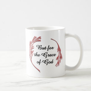 Mug Grace De Dieu Récupération Slogan Inspirationnel D