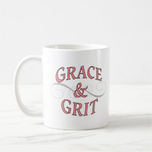 Mug Grace & Gris en rose et gris