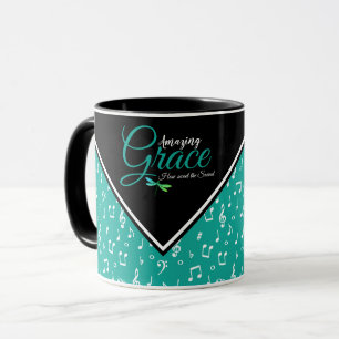 Mug Grâce incroyable Symboles musicaux