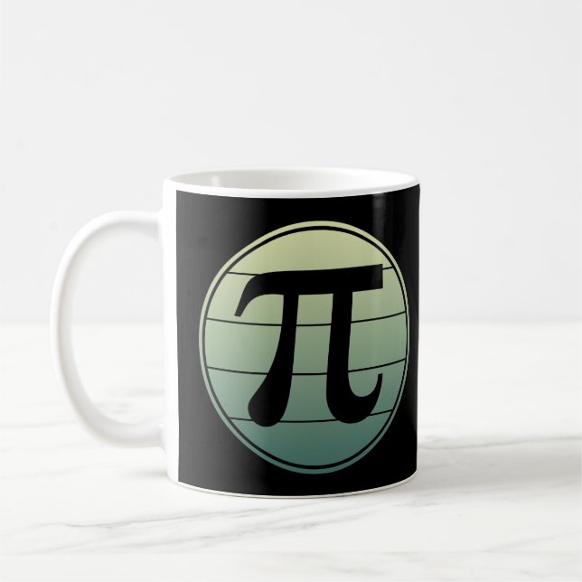 Mug Gradient | Happy Pi Day Math (Gauche)