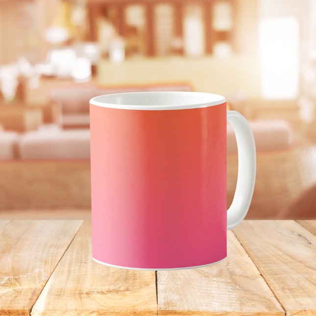 Mug Gradient orange et rose (Créateur téléchargé)