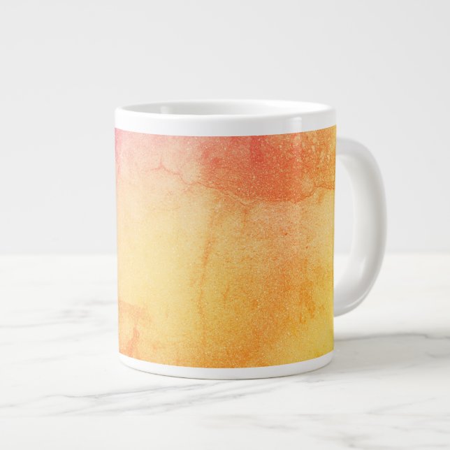 Mug Gradient Personnalisé - Élégant Rose & Or (Devant droit)