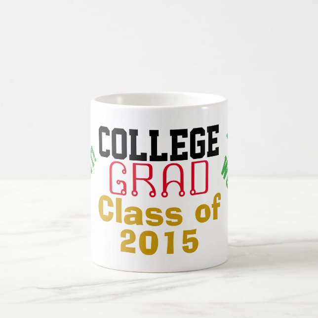 Mug Graduate de l'université Année #IRockedIt (Centre)