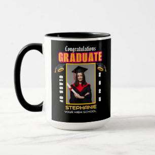 Mug Graduate Photo Graduation Félicitations sur mesure