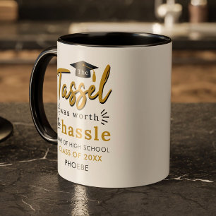 Mug Graduation 2025 Moderne Custom Grad Keepouse