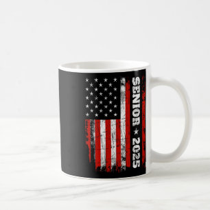 Mug Graduation 2025 Shirt Design avec nous Drapeau Sen