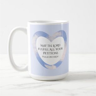 Mug Graduation Bible Verse Foi chrétienne Ciel bleu