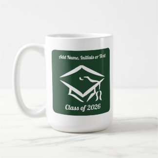 Mug Graduation Class of 202?? PNGRNWHT Customize Year