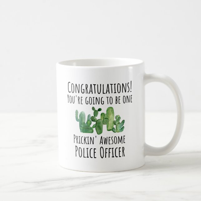 Mug Graduation de l'Académie de police Futur Nouveau C (Droite)