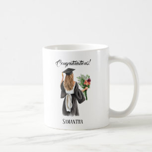 Mug Graduation de l'aquarelle personnalisée (12)