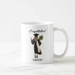 Mug Graduation de l'aquarelle personnalisée (9)