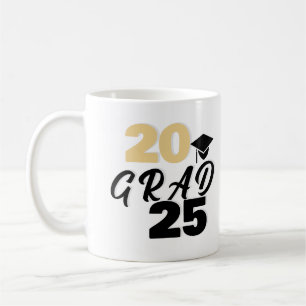 Mug Graduation Mug, Année, texte, Classe, Grad