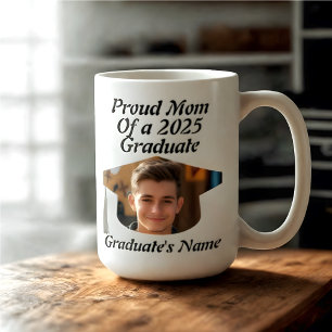 Mug Graduation personnalisée pour papa ou maman fier
