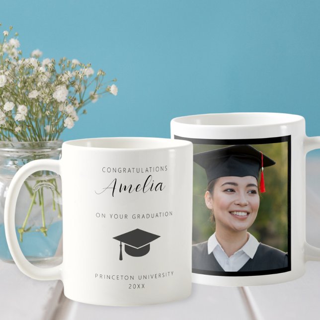 Mug Graduation Present Congratulations Photo  (Créateur téléchargé)