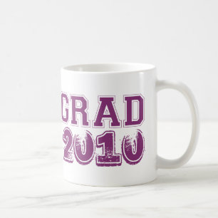 Mug Graduation violet classe année 2010 photo personna