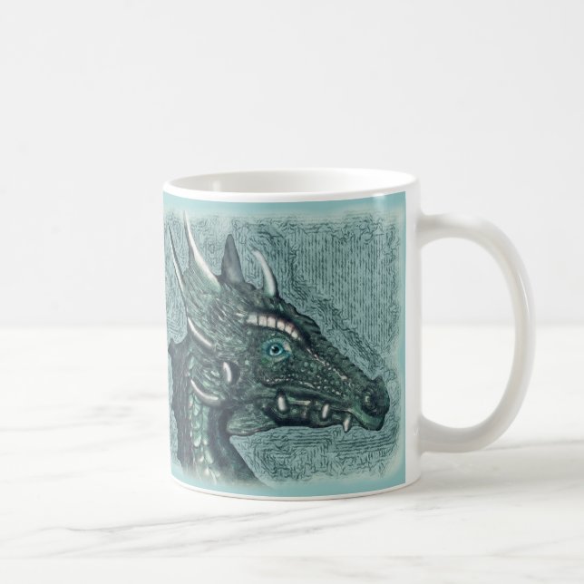 Mug Graelle la magie Elle Dragon Imaginaire Art (Droite)