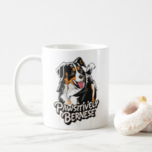 Mug Graffiti bernois à la mode - Amoureux de les chien