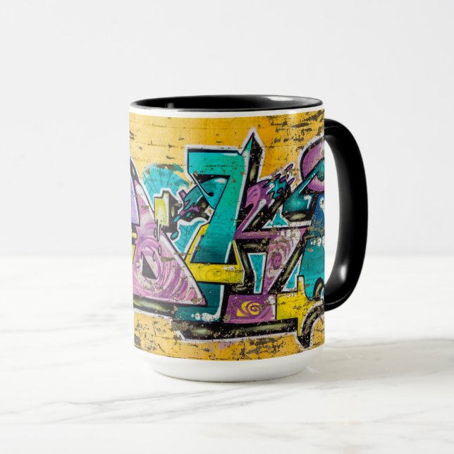 Mug Graffiti, Grundarfjordur, Islande (Devant droit)