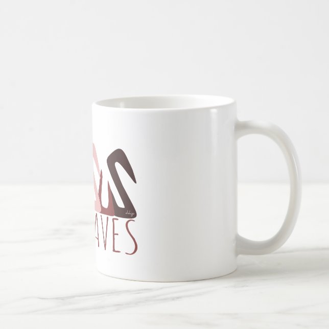 Mug GRAFFITI JÉSUS ÉPARGNE en rouge (Droite)