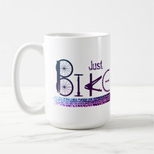 Mug Graffiti "Just Bike" de Bike Parts & Tire Traces