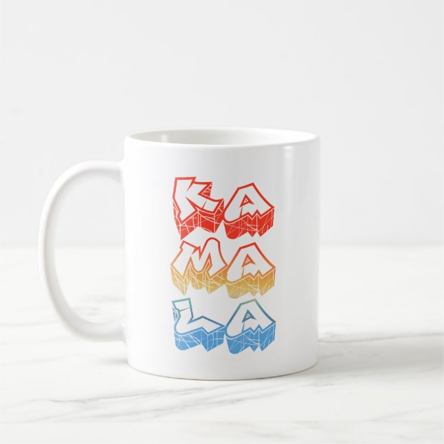Mug Graffiti Kamala Harris (Gauche)