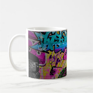 Mug Graffiti mur d'art urbain, art, mur, grafiti, g