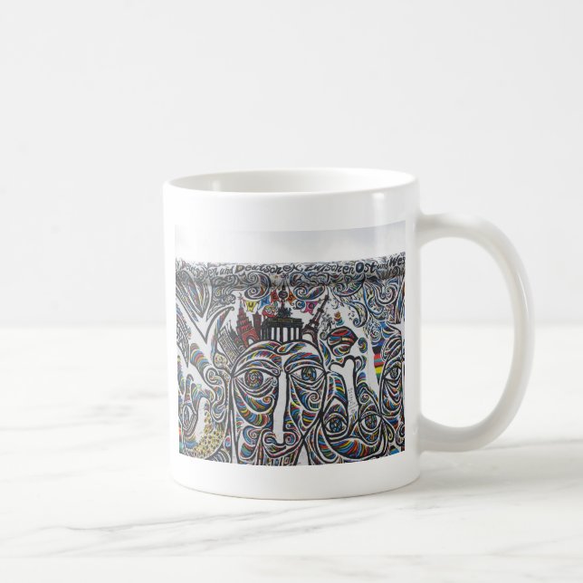 Mug Graffiti mur de Berlin Est (Droite)
