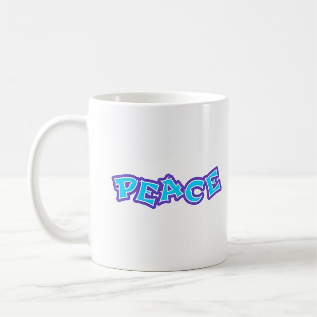 Mug Graffiti Paix (Gauche)