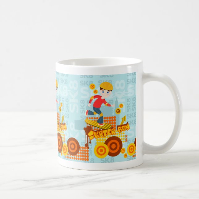 Mug Graffiti skboard enfant fête d'anniversaire (Droite)