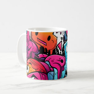 Mug Graffiti Street Art Splash