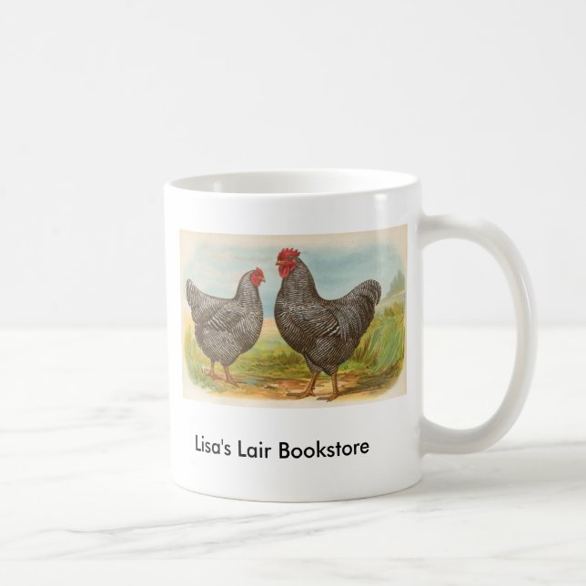 Mug Graham - promo barré de poulets de roches de (Droite)