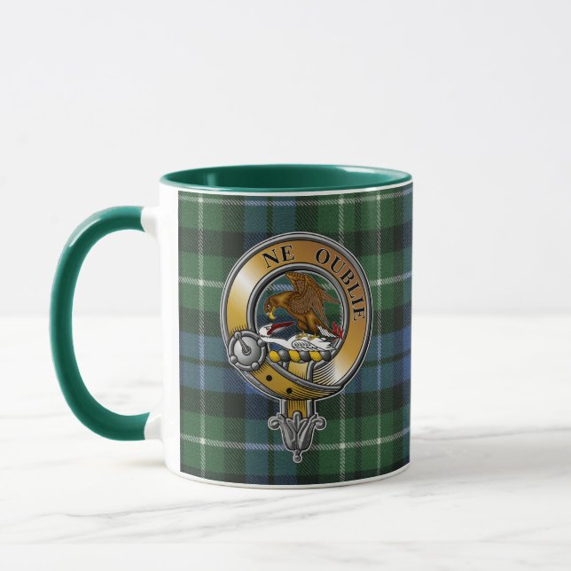 Mug Graham Tartan & Badge (Gauche)