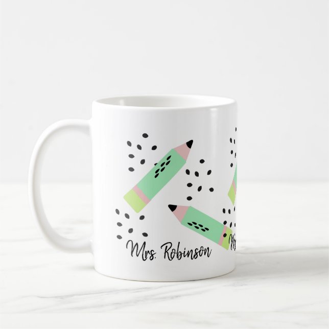 Mug Graines de pastèque Cadeau d'enseignants de rentré (Gauche)