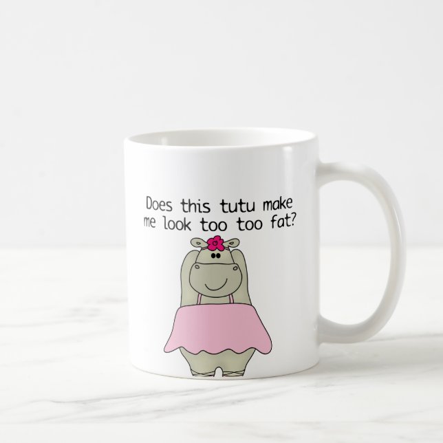 Mug Graisse du TU TU d'hippopotame (Droite)