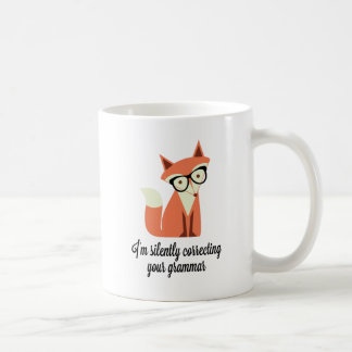 Mug Grammaire de Fox de hippie