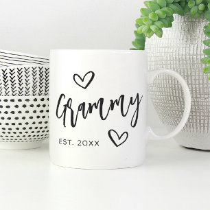 Mug Grammy Année Grandma établie