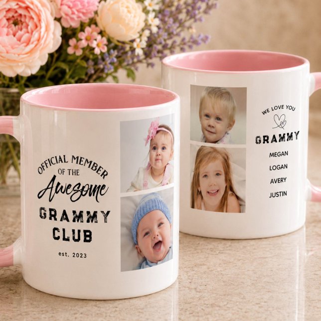 Mug GRAMMY Awesome Collage Photo (Créateur téléchargé)