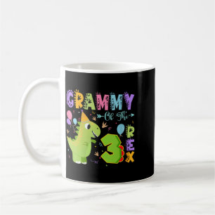 Mug Grammy des femmes pour le T-Rex du 3e anniversaire