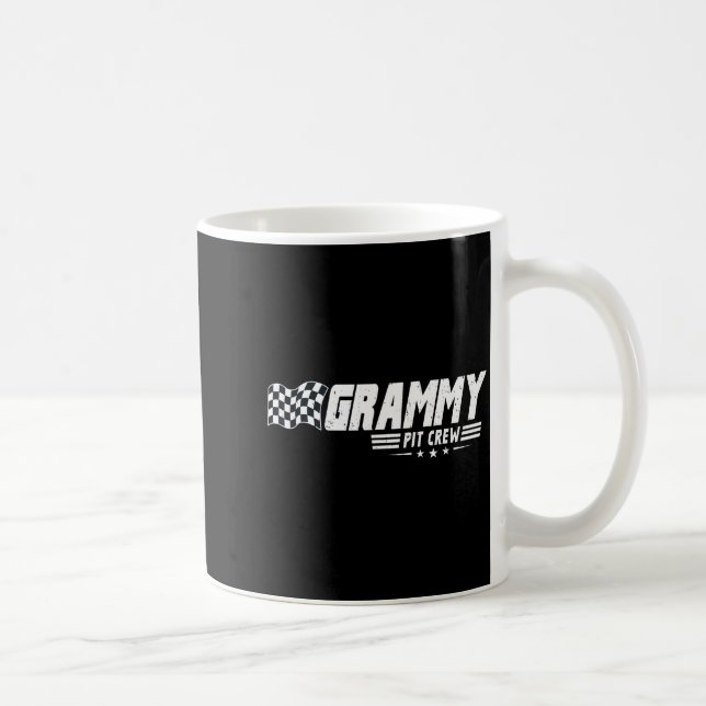 Mug Grammy T Crew Race Car Birthday Family Racing  (Droite)