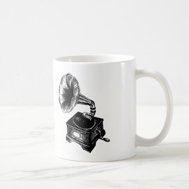 Mug Gramophone de Collection (Droite)