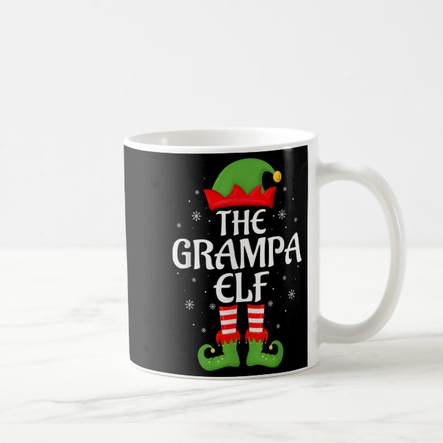Mug Grampa Elf Xmas Famille Correspondant Elf Squad Ch (Droite)