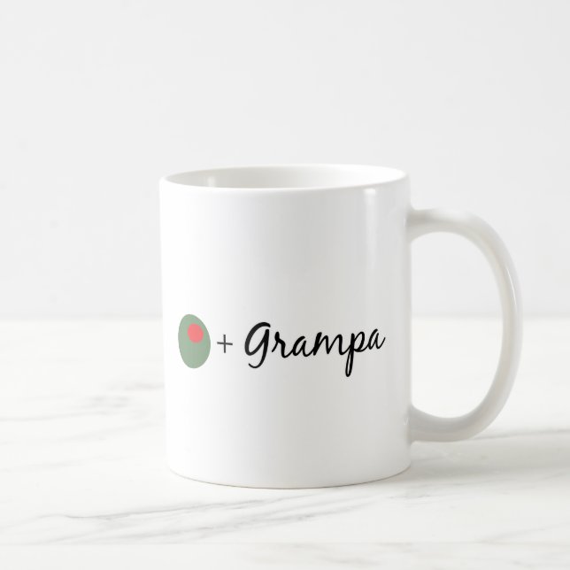 Mug Grampa olive (Droite)
