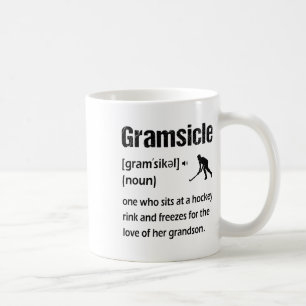 Mug Gramsicle Drôle de hockey sur glace Grand-mère Sic